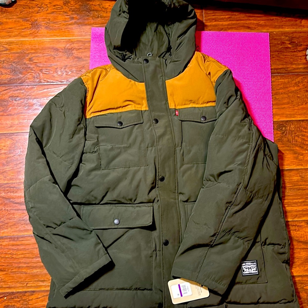 high loft insulation jacket levis